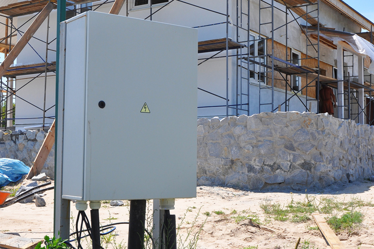 Baustrom bei H+S Gebäudetechnik in Pfedelbach