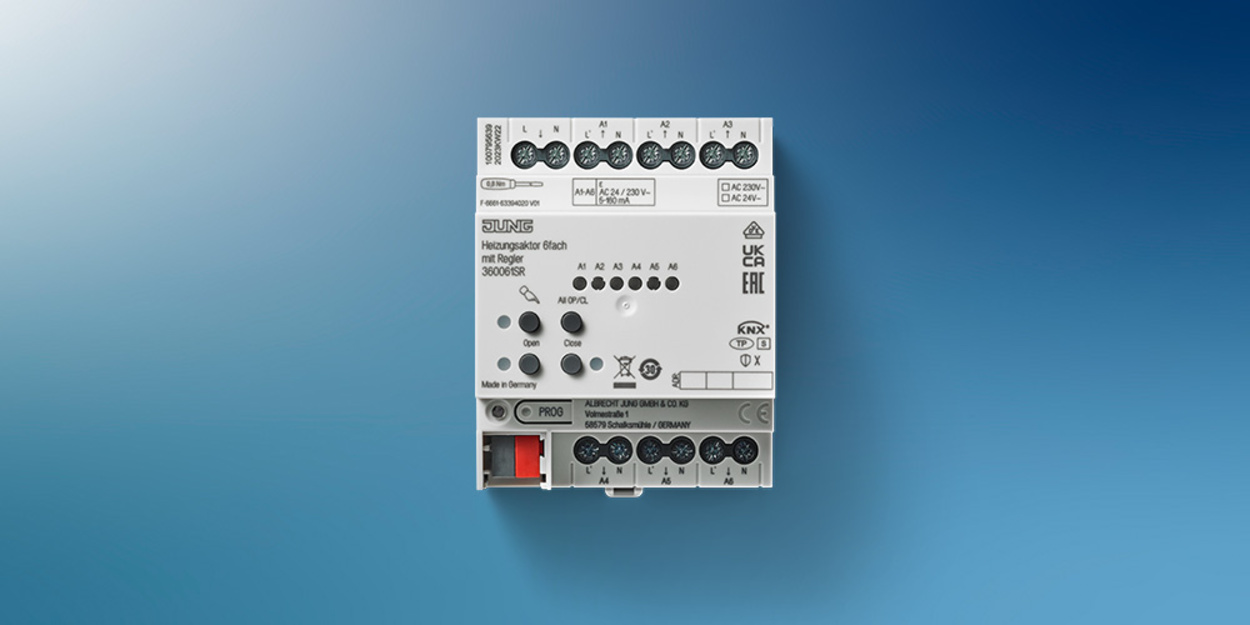 KNX Heizungsaktor 6-fach bei H+S Gebäudetechnik in Pfedelbach