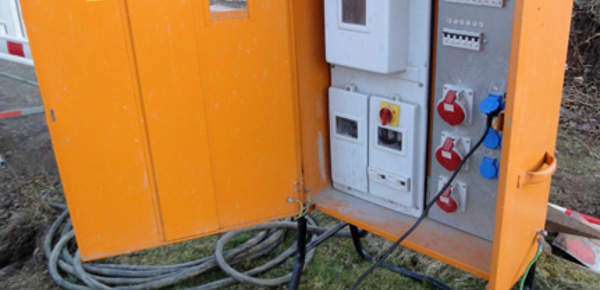 Baustrom bei H+S Gebäudetechnik in Pfedelbach